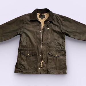 Filson Dark Brown Military Field Jacket